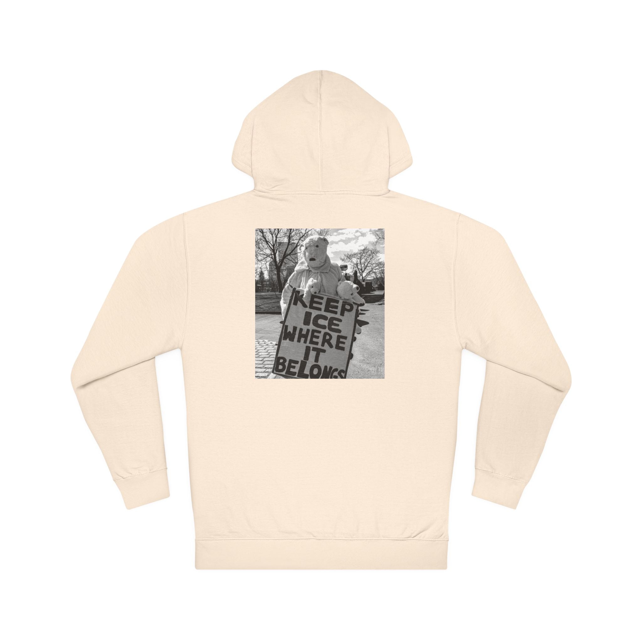 Keep ICE Where It Belongs — Humanitarian Protest Hoodie