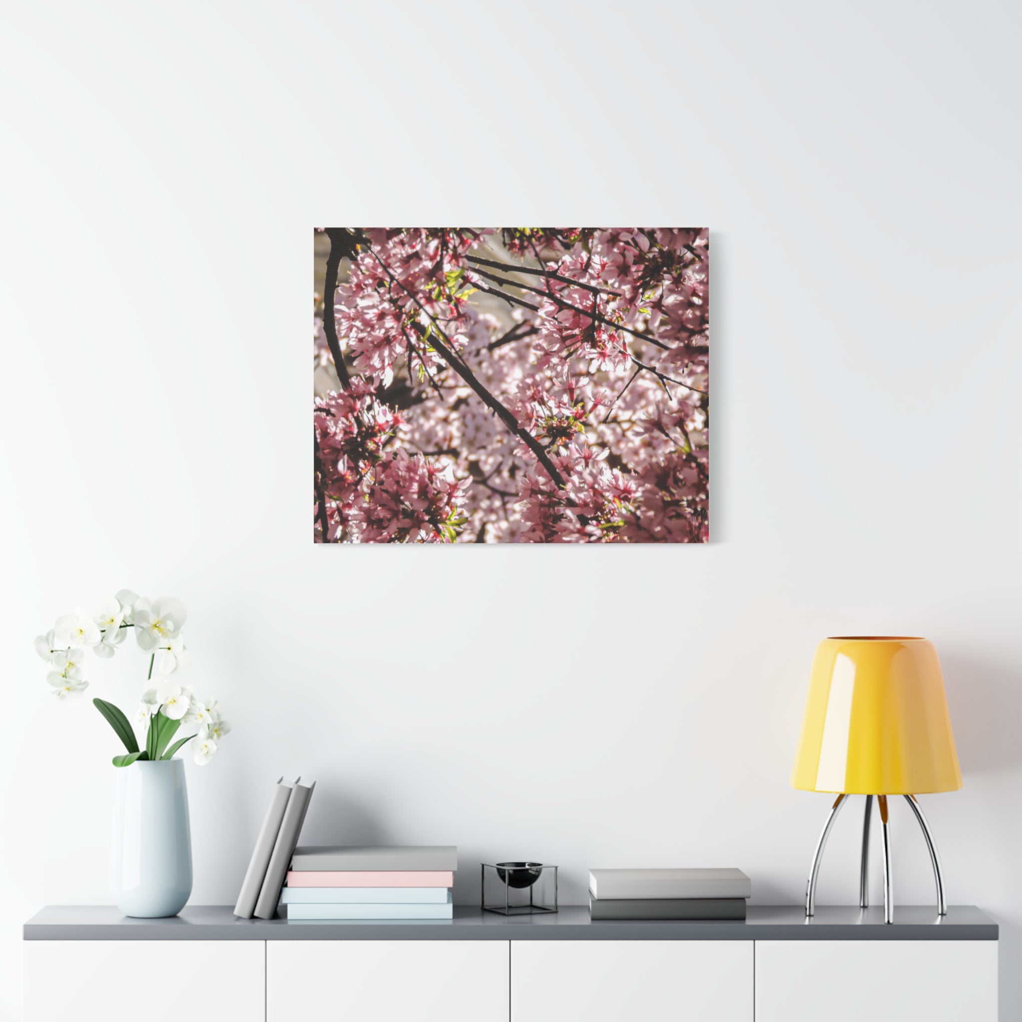 Blossom Cherry Tree Canvas Print – Matte Stretched Wall Art