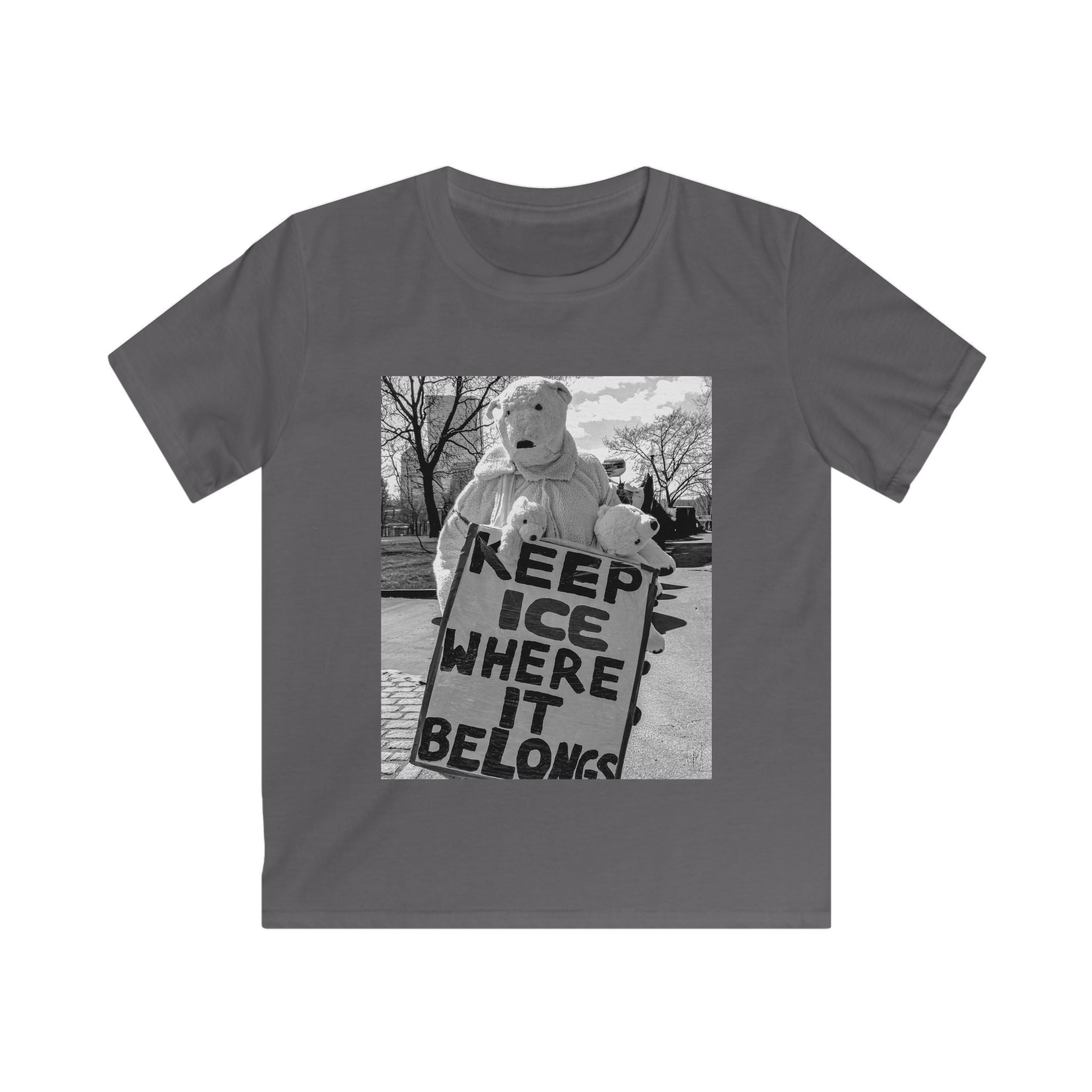 Kids Humanitarian Tee — Keep ICE Where It Belongs