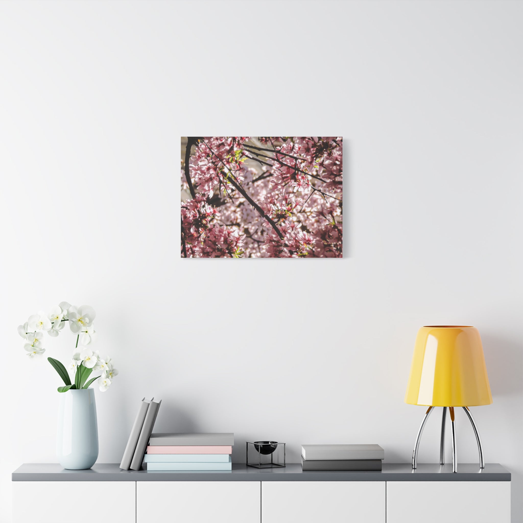 Blossom Cherry Tree Canvas Print – Matte Stretched Wall Art