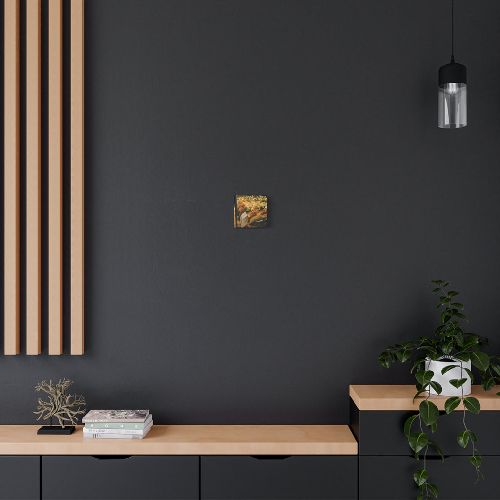 Bakery Sandwiches Matte Canvas Print — Gourmet Market Wall Art