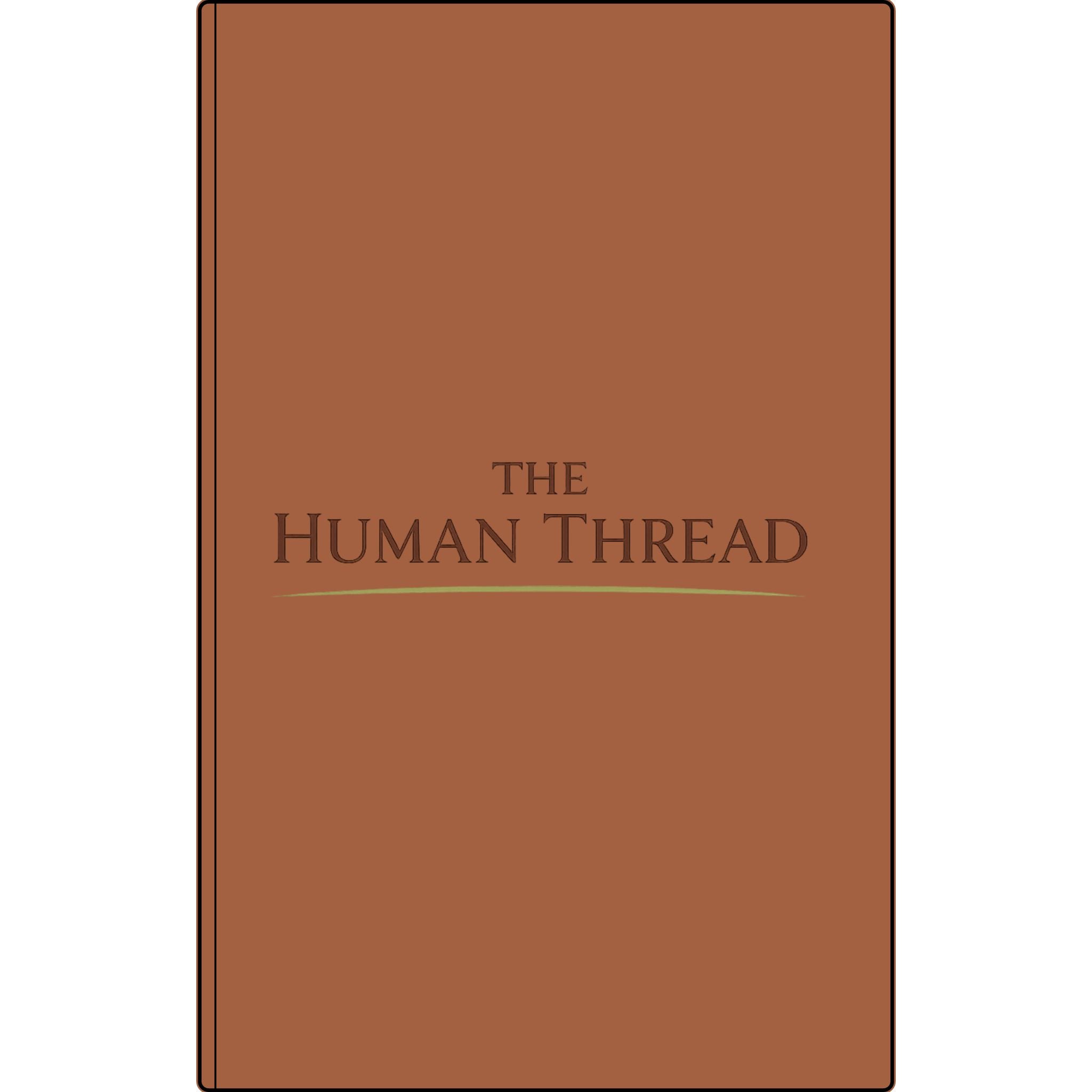 The Human Thread Engraved Vegan Leather Journal