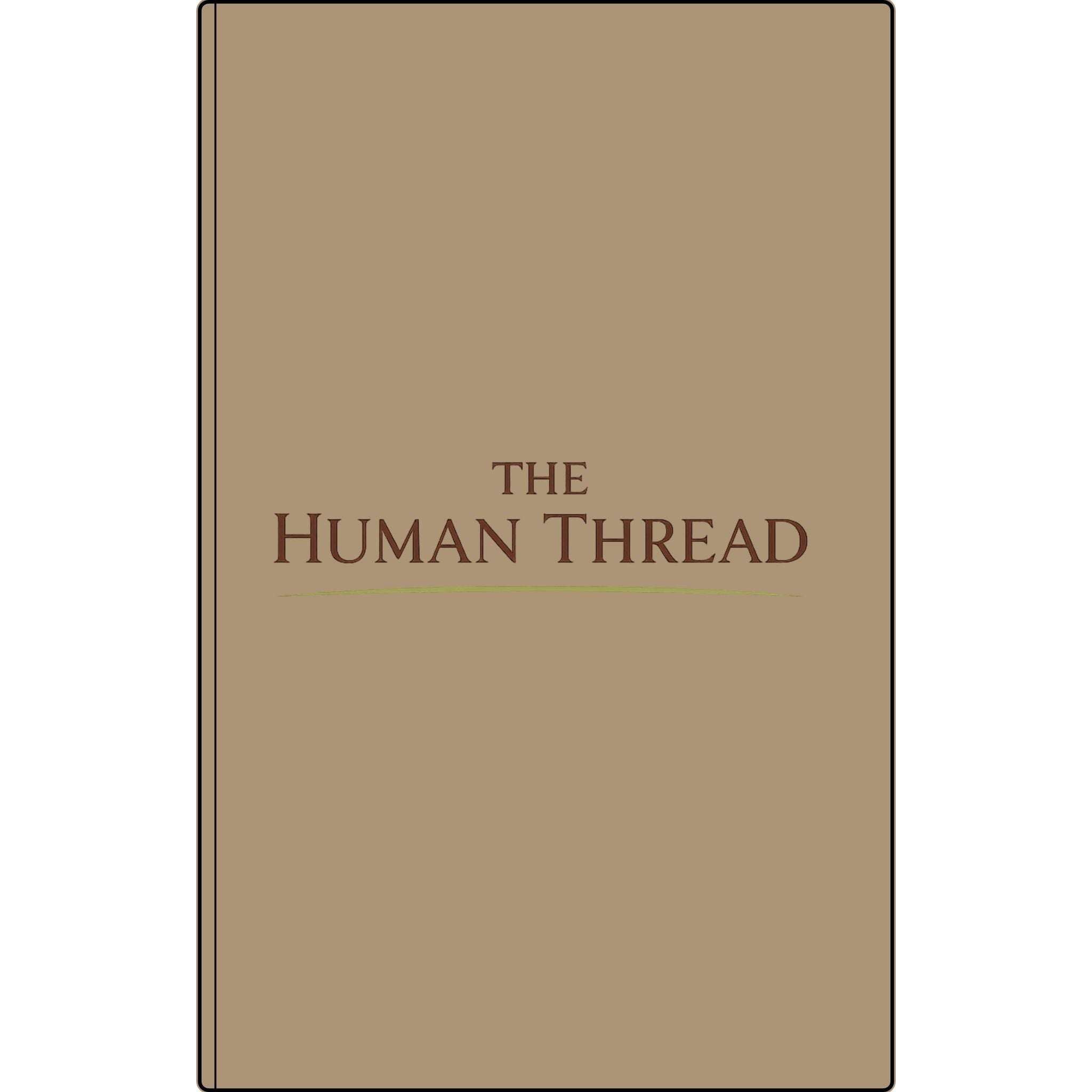 The Human Thread Engraved Vegan Leather Journal