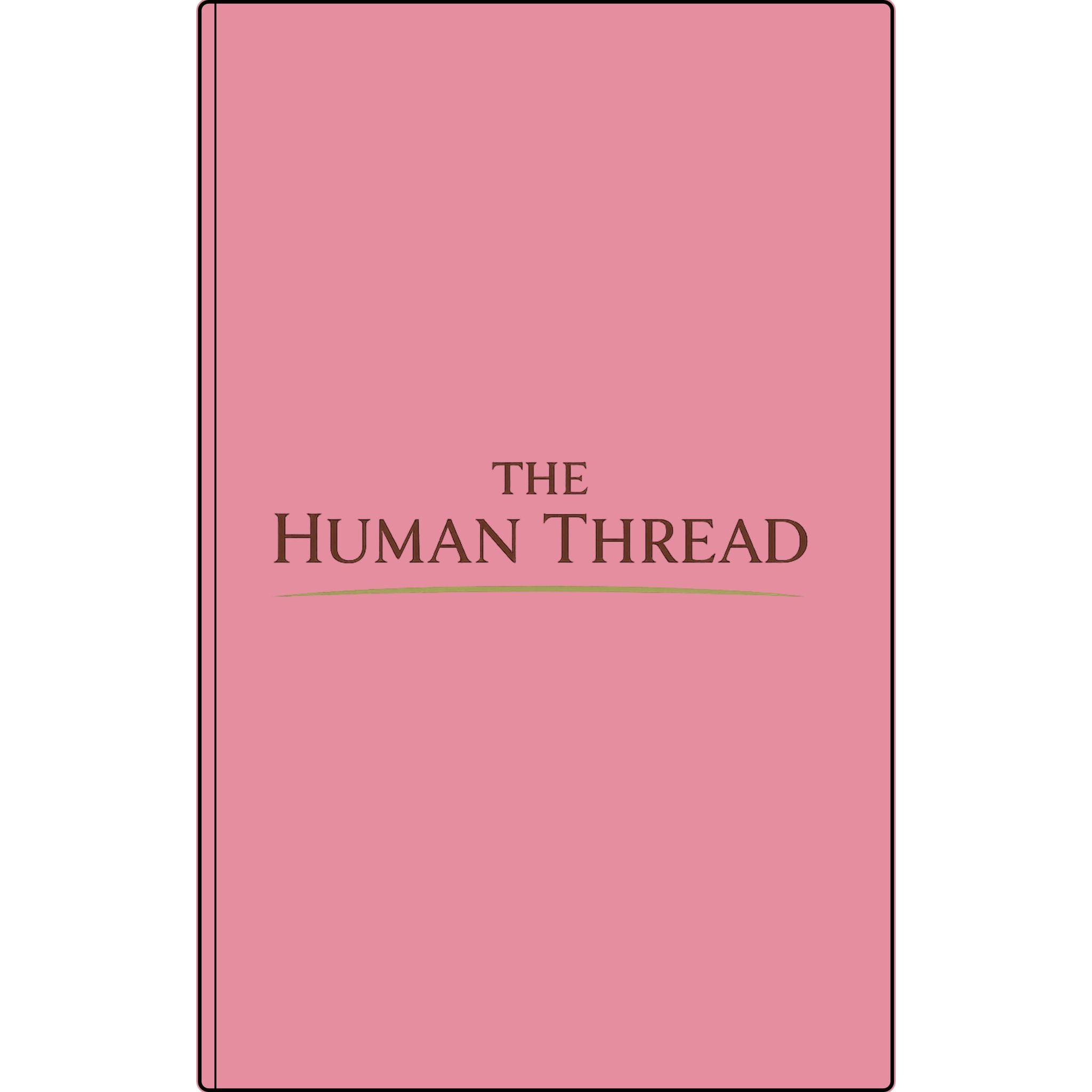 The Human Thread Engraved Vegan Leather Journal