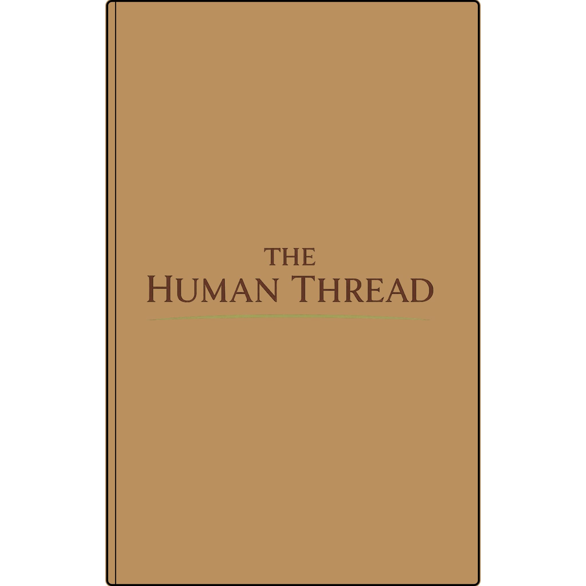 The Human Thread Engraved Vegan Leather Journal