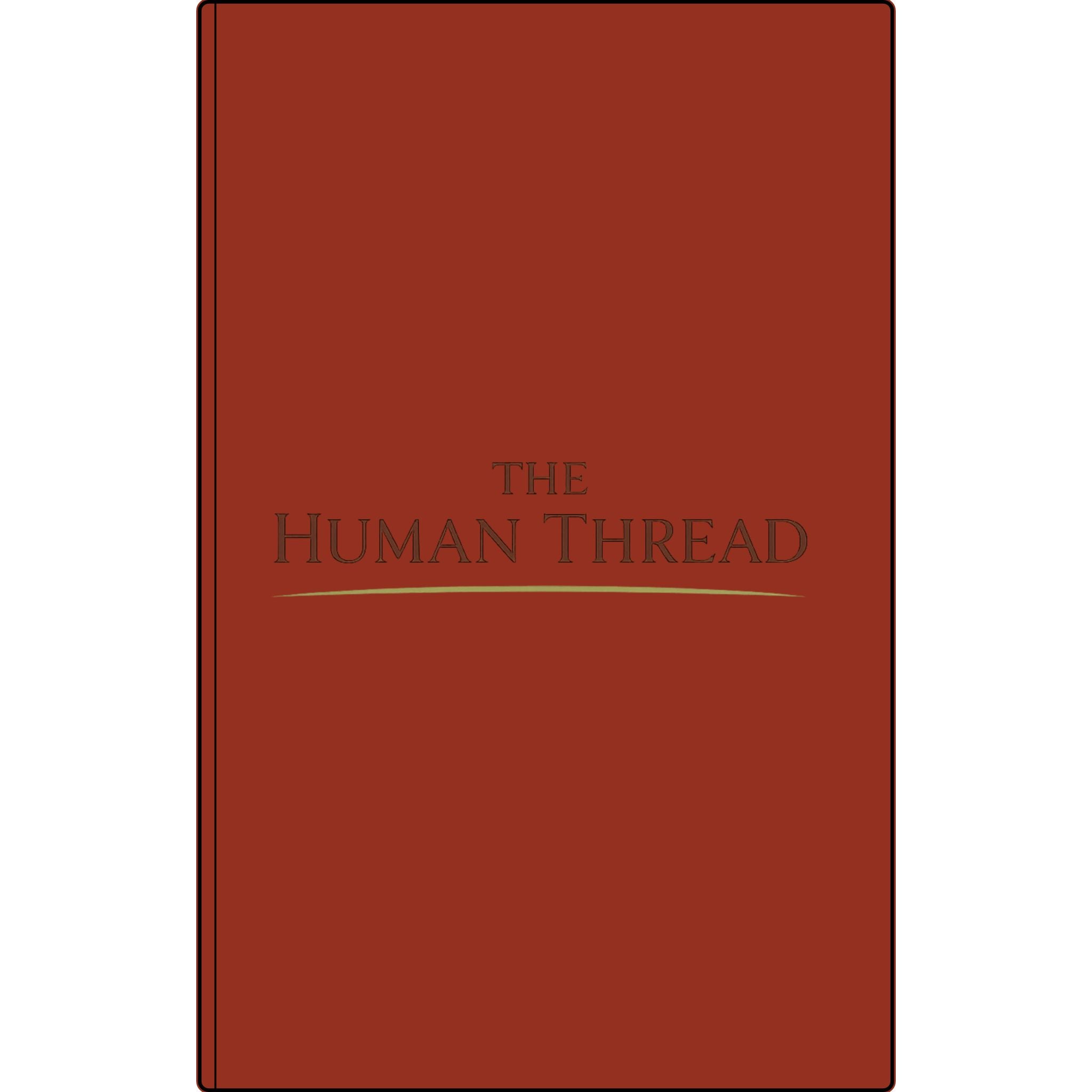 The Human Thread Engraved Vegan Leather Journal