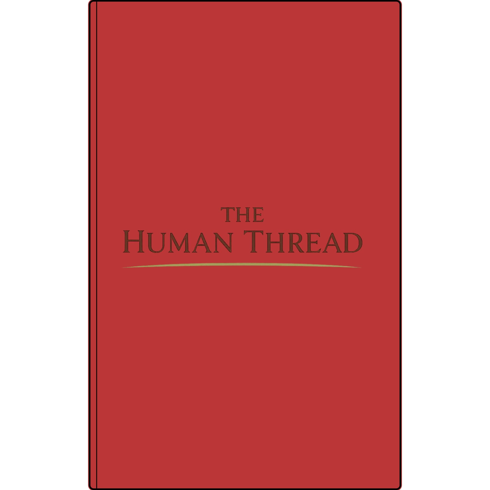 The Human Thread Engraved Vegan Leather Journal
