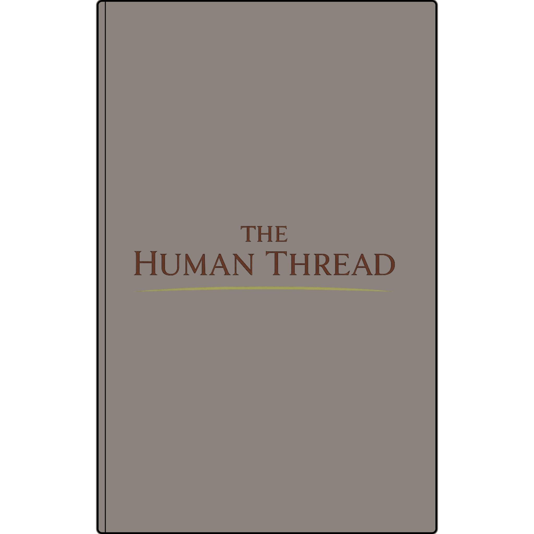 The Human Thread Engraved Vegan Leather Journal