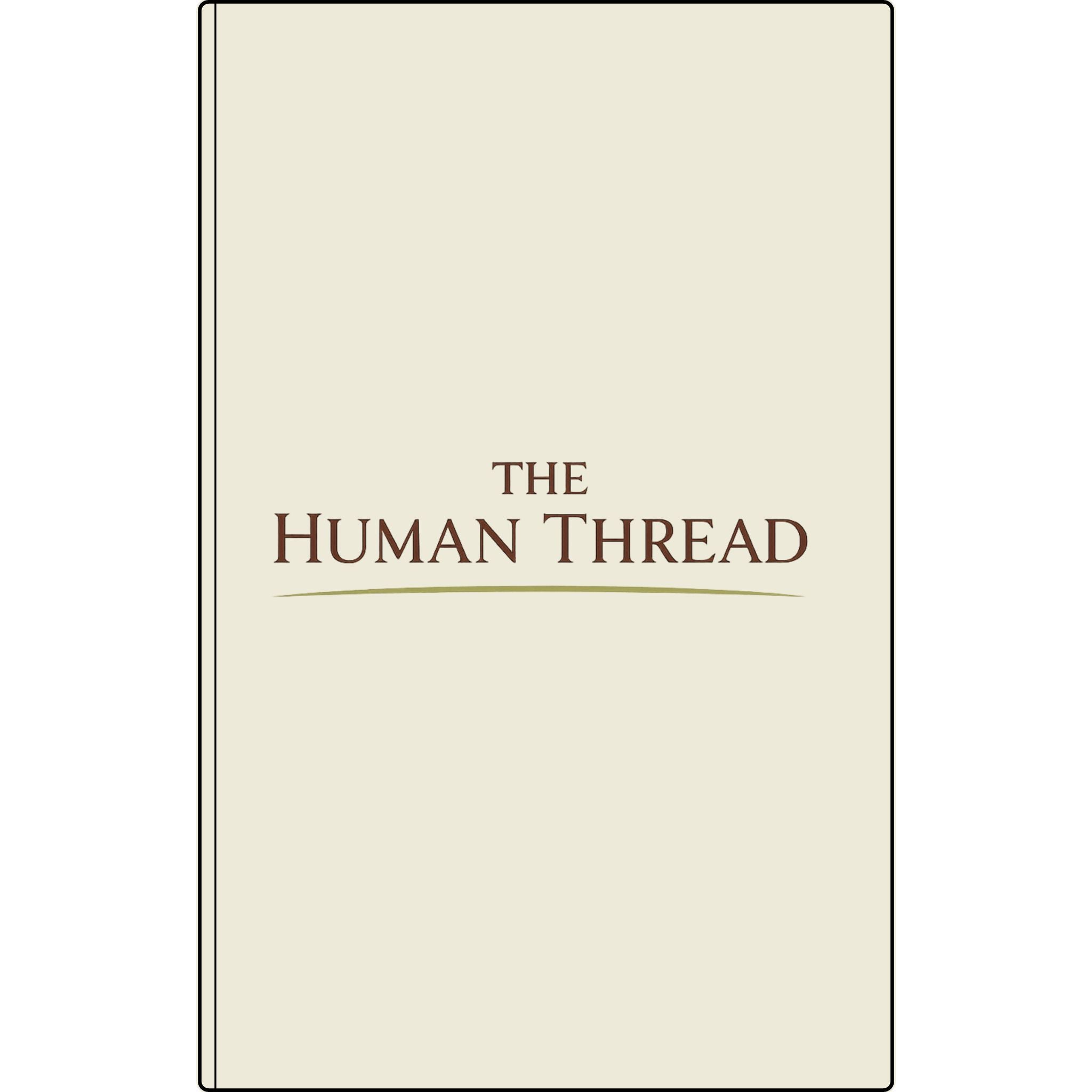 The Human Thread Engraved Vegan Leather Journal
