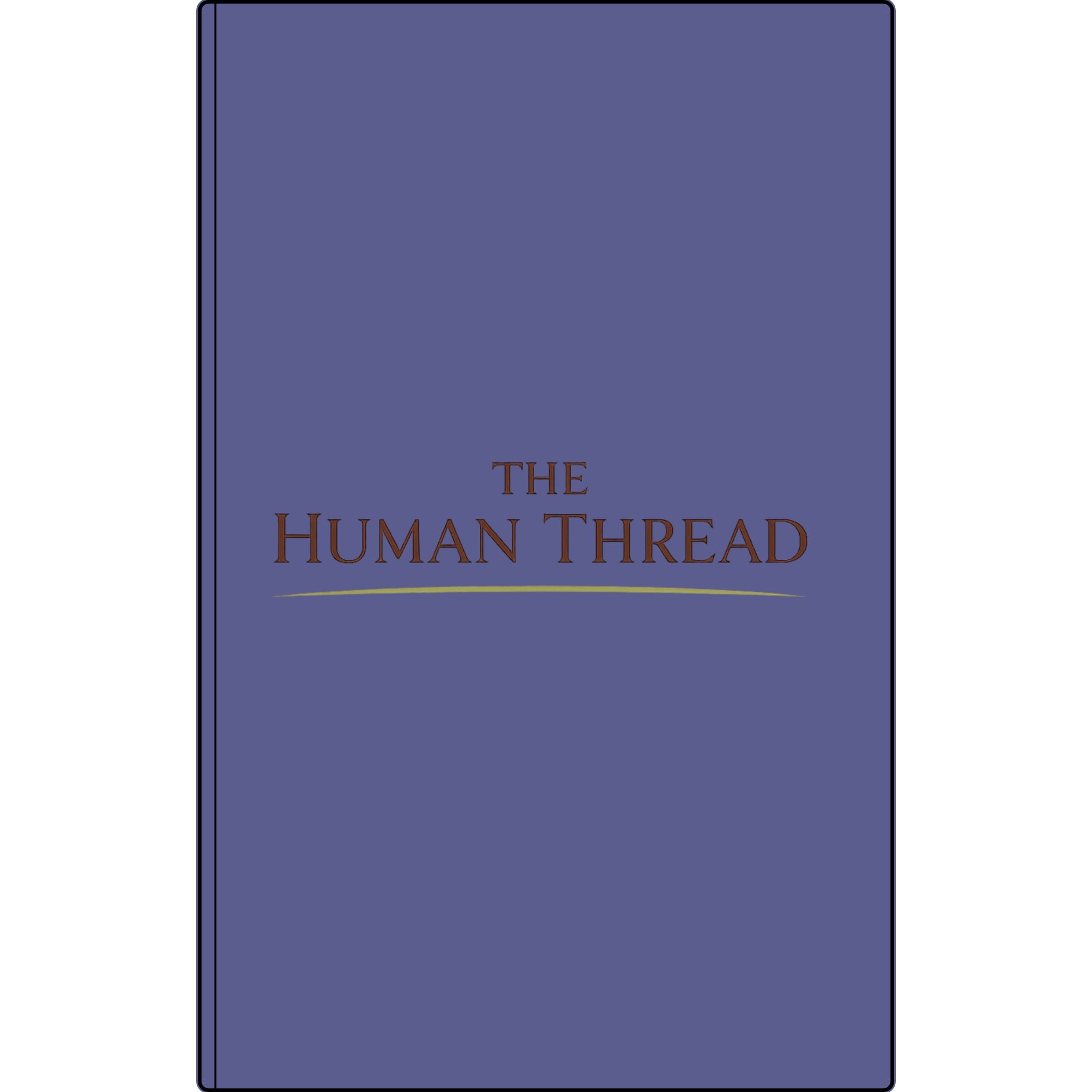 The Human Thread Engraved Vegan Leather Journal