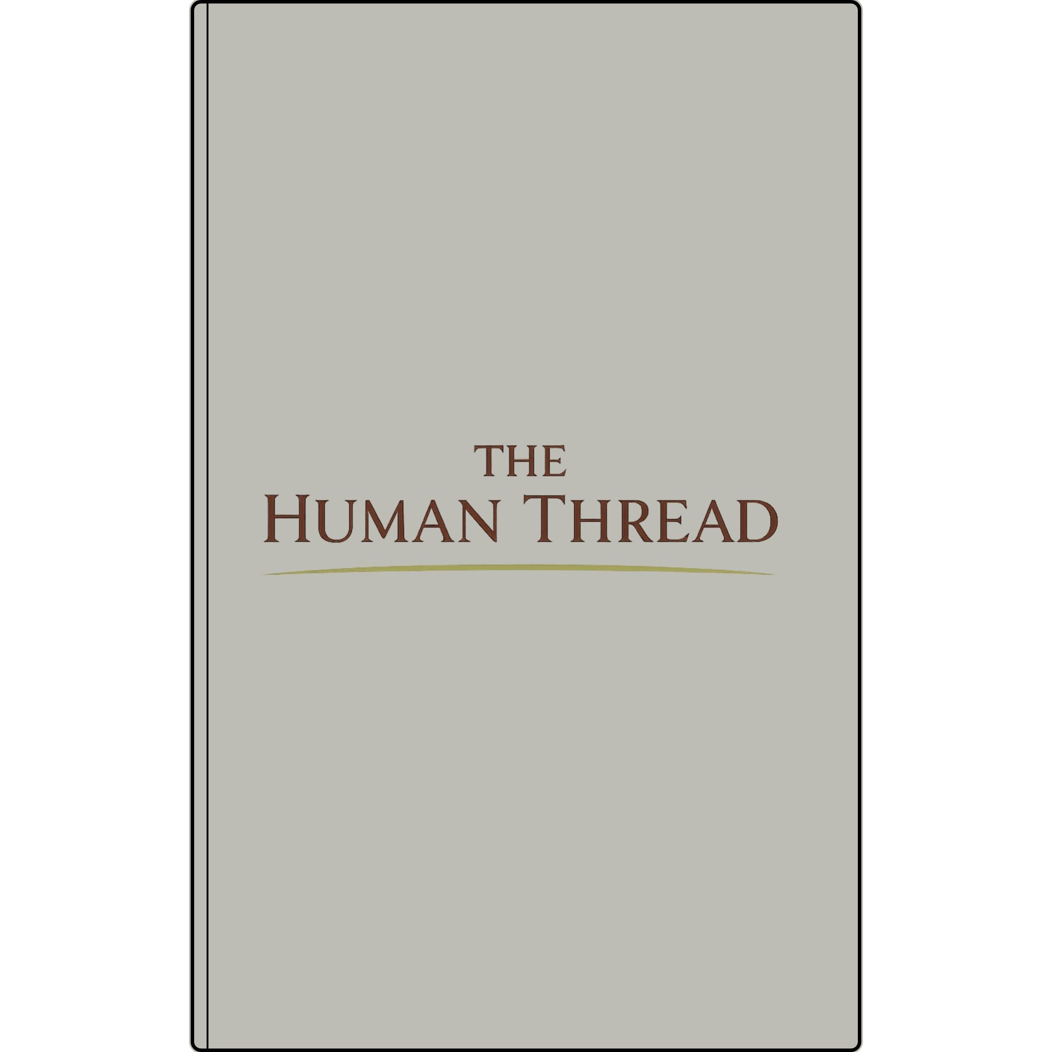 The Human Thread Engraved Vegan Leather Journal