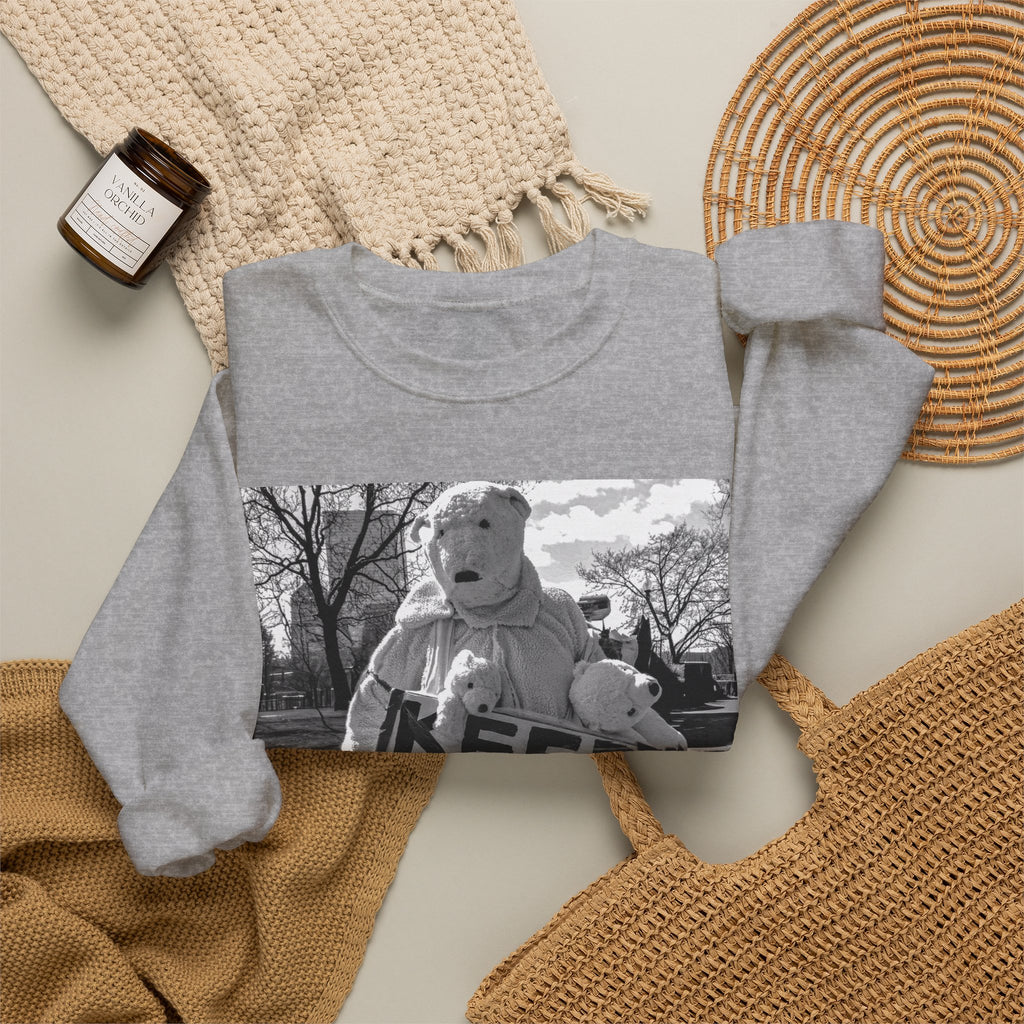 Keep ICE Where It Belongs — Humanitarian Crewneck