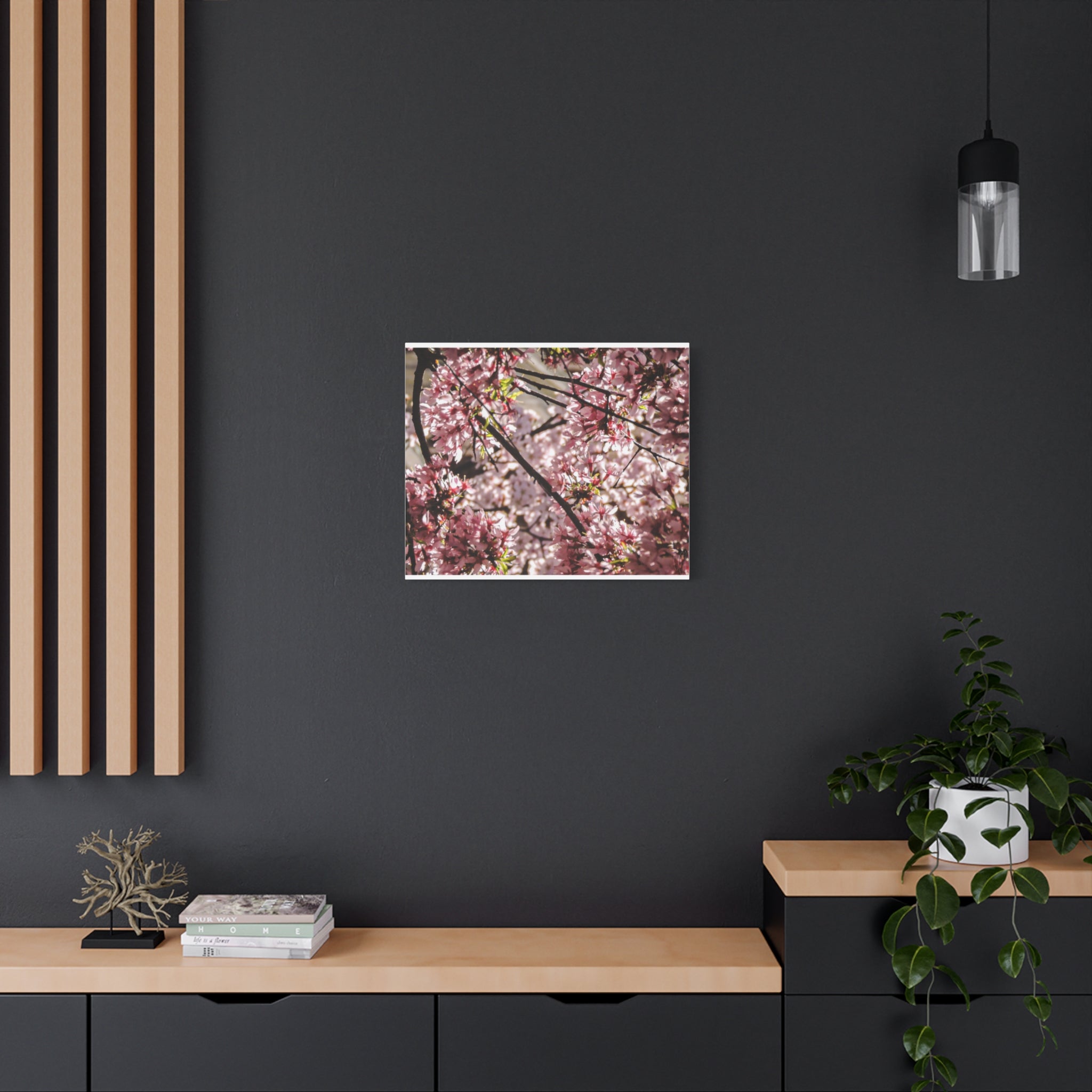 Blossom Cherry Tree Canvas Print – Matte Stretched Wall Art