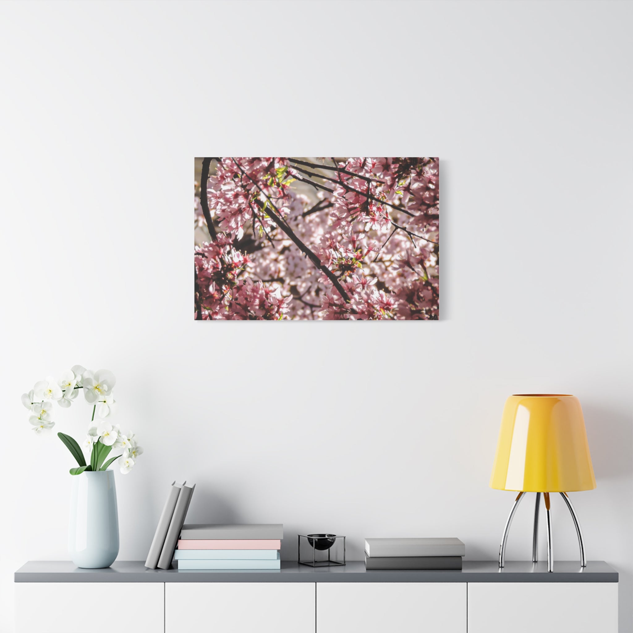 Blossom Cherry Tree Canvas Print – Matte Stretched Wall Art