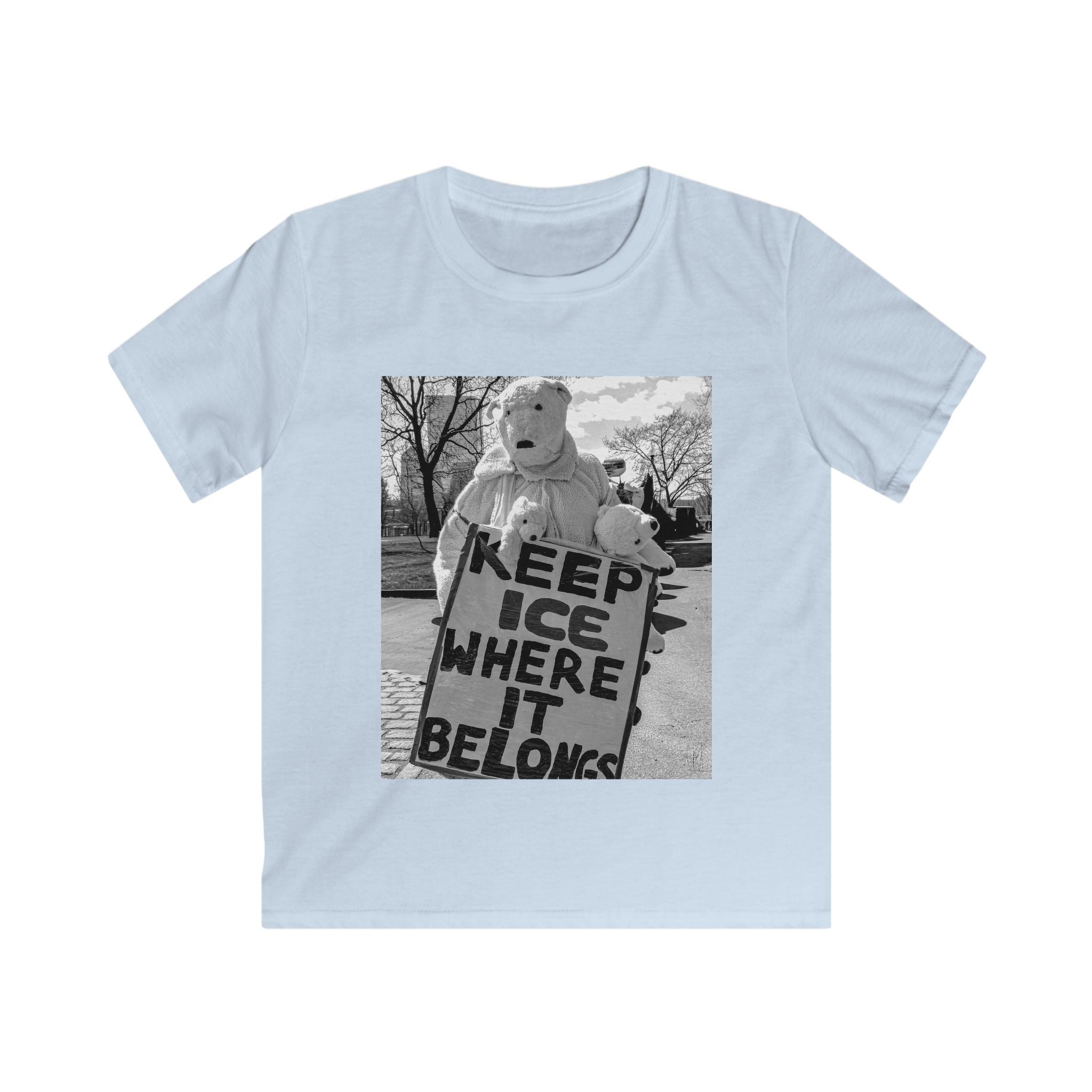 Kids Humanitarian Tee — Keep ICE Where It Belongs