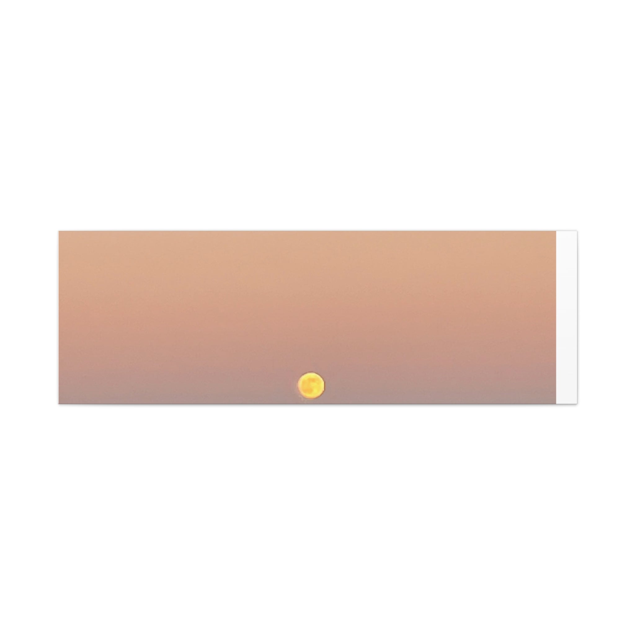 Moonrise Sunset Canvas Print | Pastel Sky Landscape Wall Art | A‑G Originals Photography