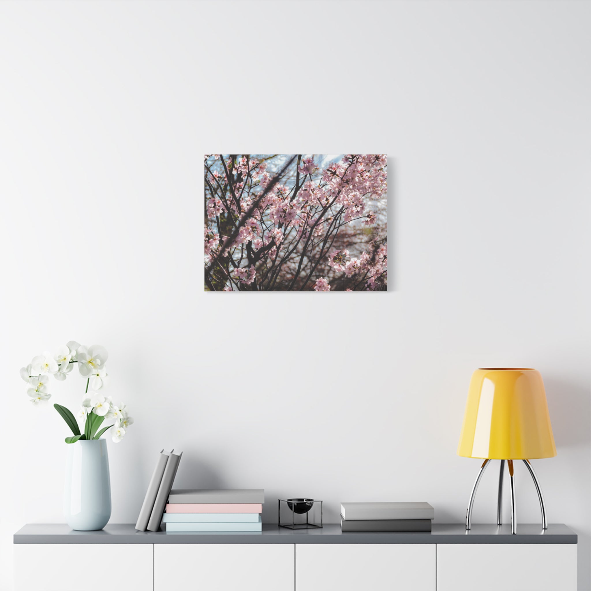 Cherry Blossom Canvas Print — Matte Stretched Wall Art