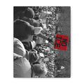 NO ICE Rising Above the Crowd — Matte Humanitarian Canvas