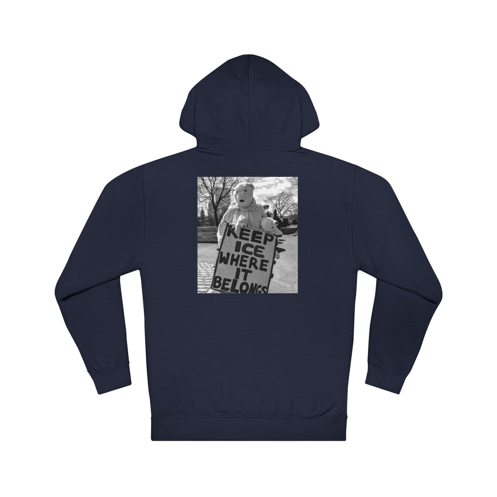 Keep ICE Where It Belongs — Humanitarian Protest Hoodie