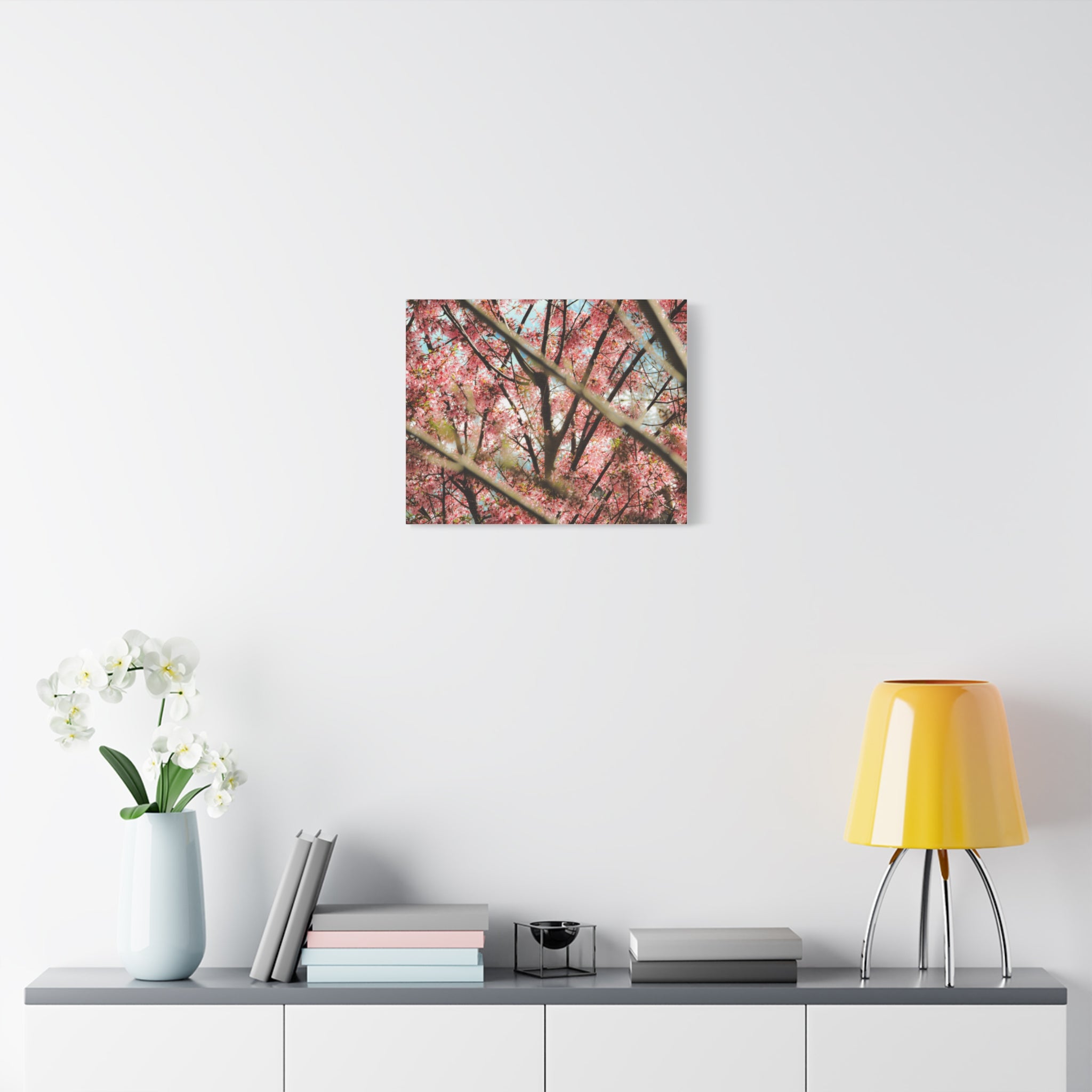 Cherry Blossom Photo Canvas Print — Stretched Matte Wall Art
