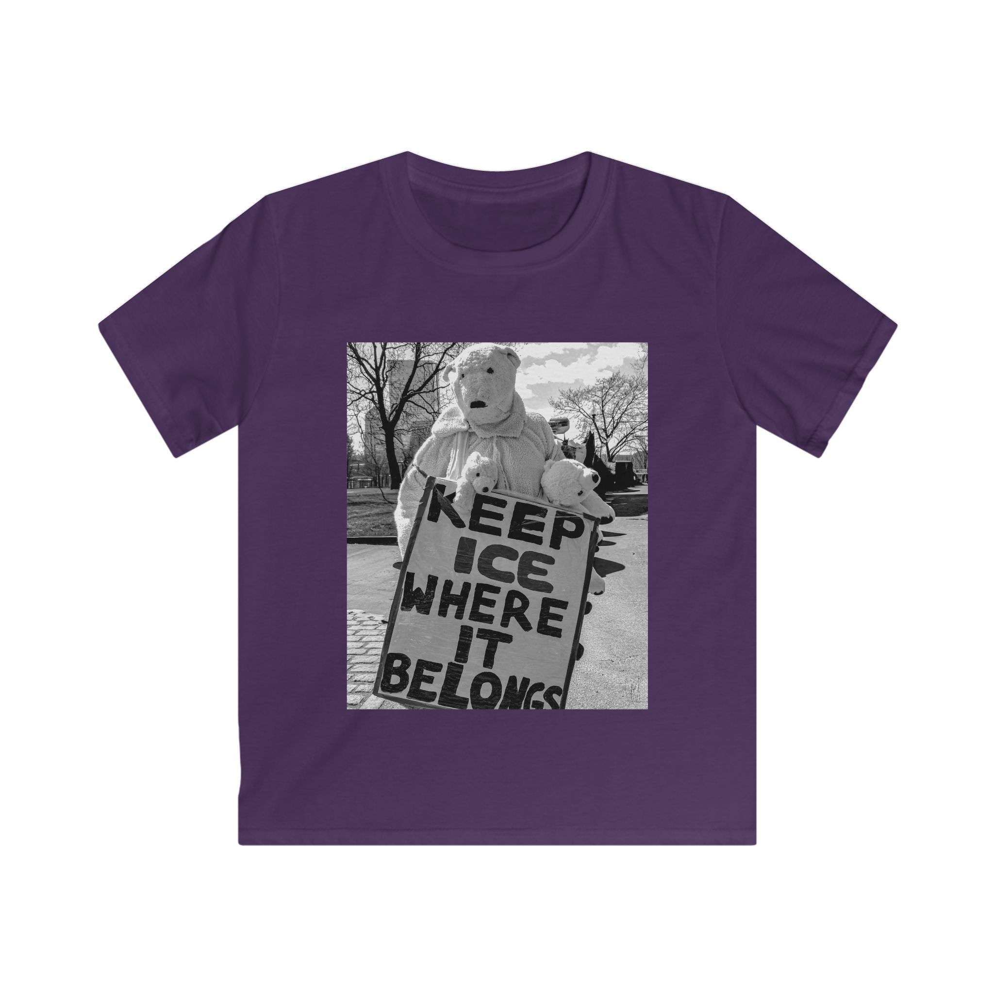 Kids Humanitarian Tee — Keep ICE Where It Belongs