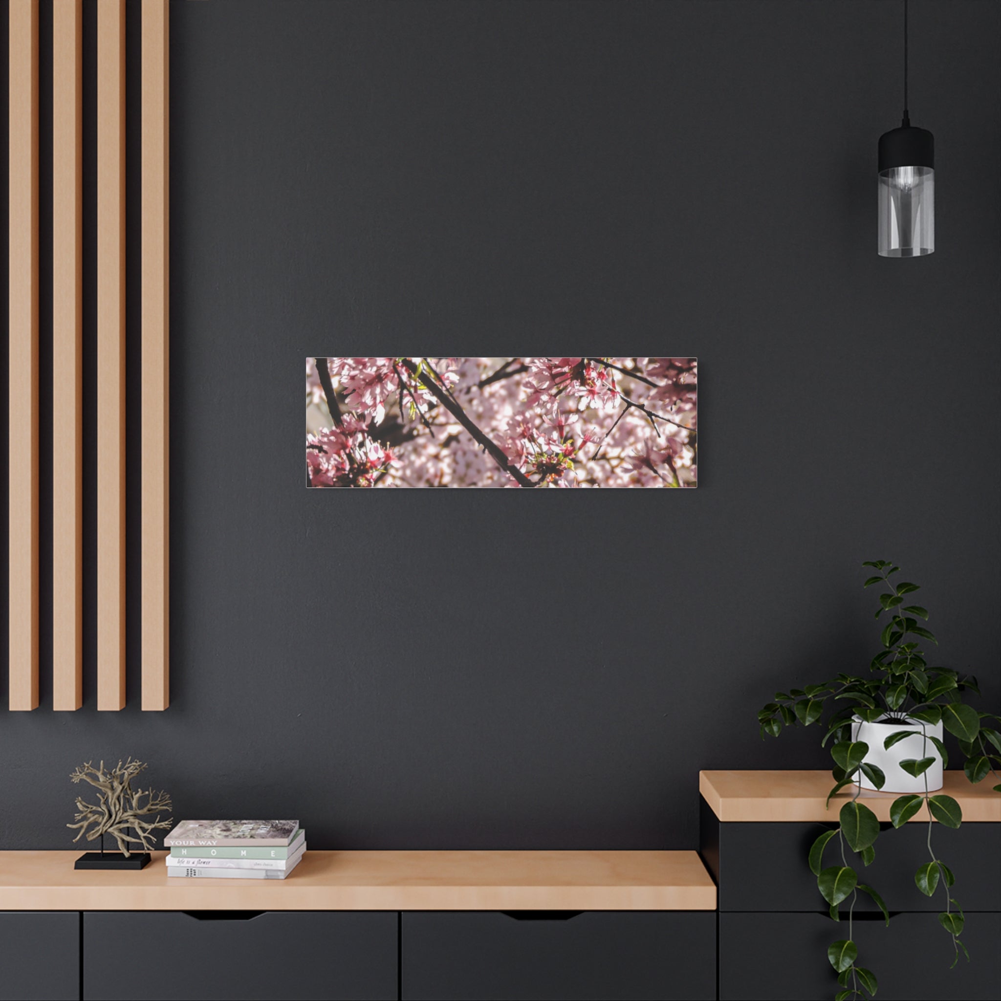 Blossom Cherry Tree Canvas Print – Matte Stretched Wall Art