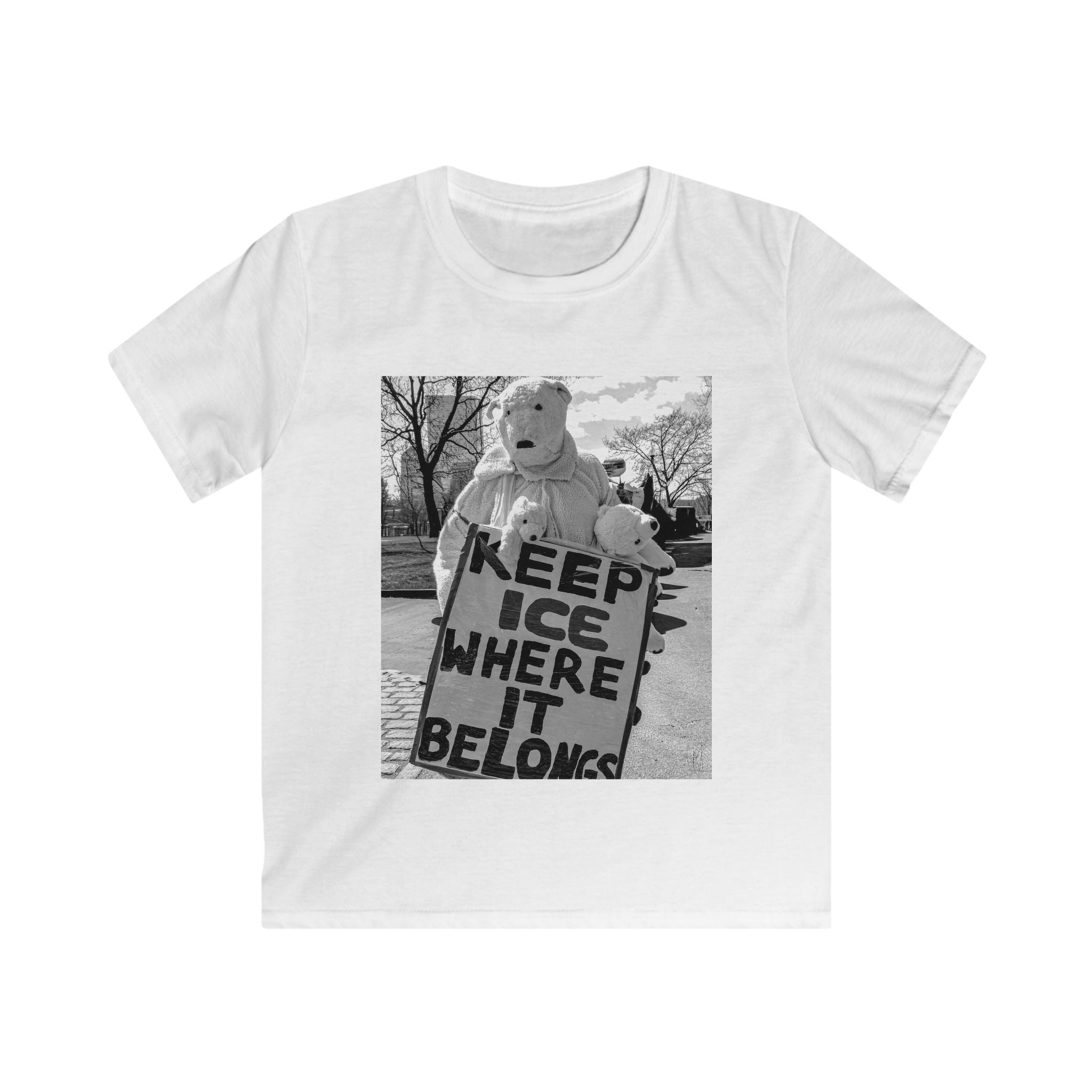 Kids Humanitarian Tee — Keep ICE Where It Belongs