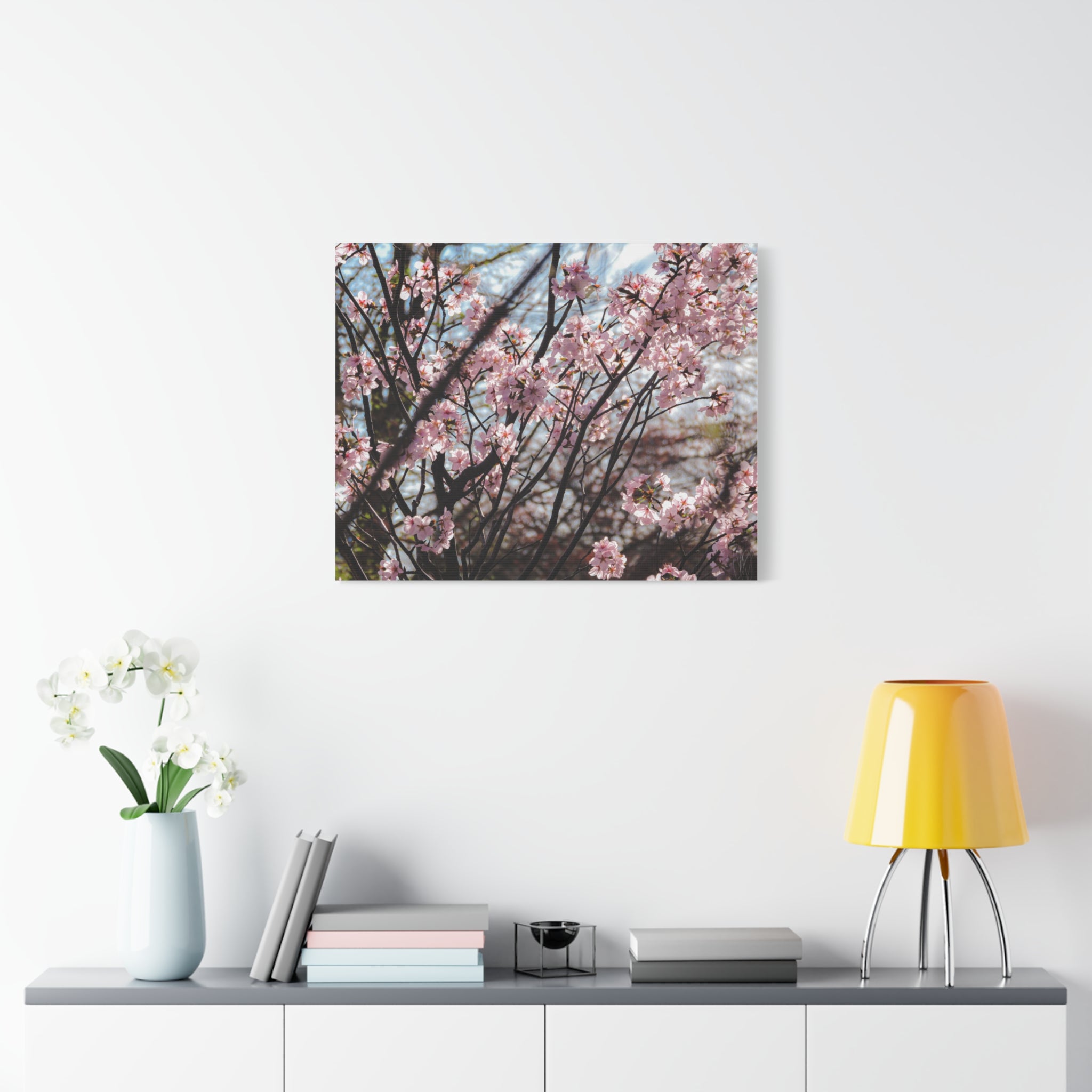 Cherry Blossom Canvas Print — Matte Stretched Wall Art