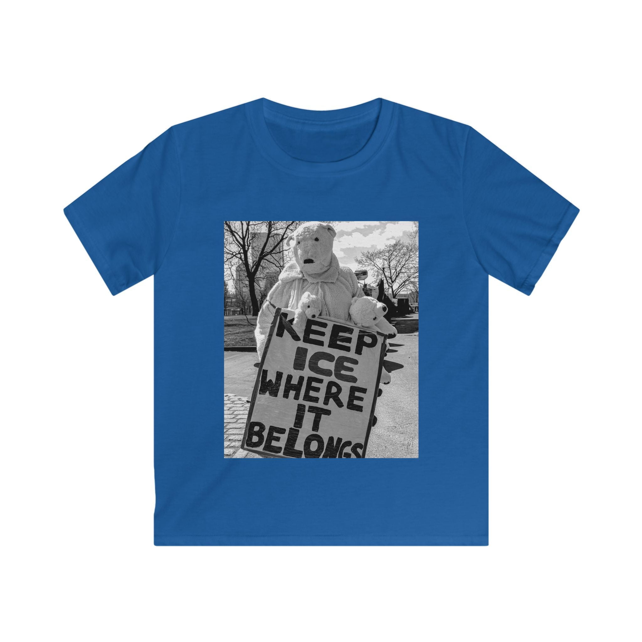 Kids Humanitarian Tee — Keep ICE Where It Belongs