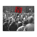 NO ICE in the Crowd — Documentary Matte Canvas