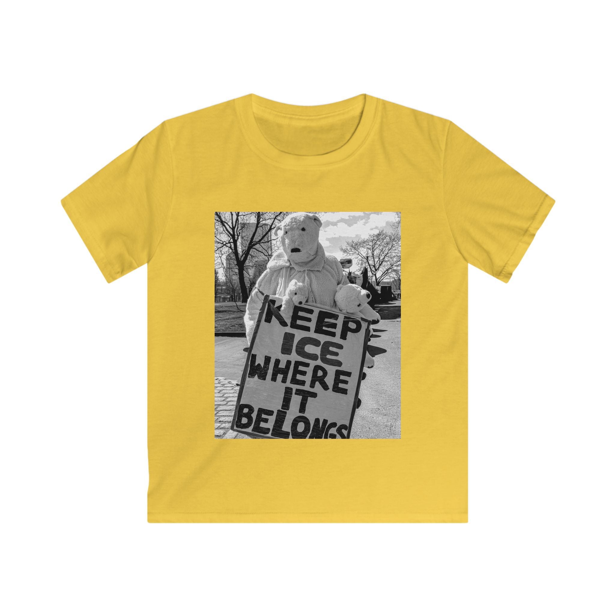 Kids Humanitarian Tee — Keep ICE Where It Belongs