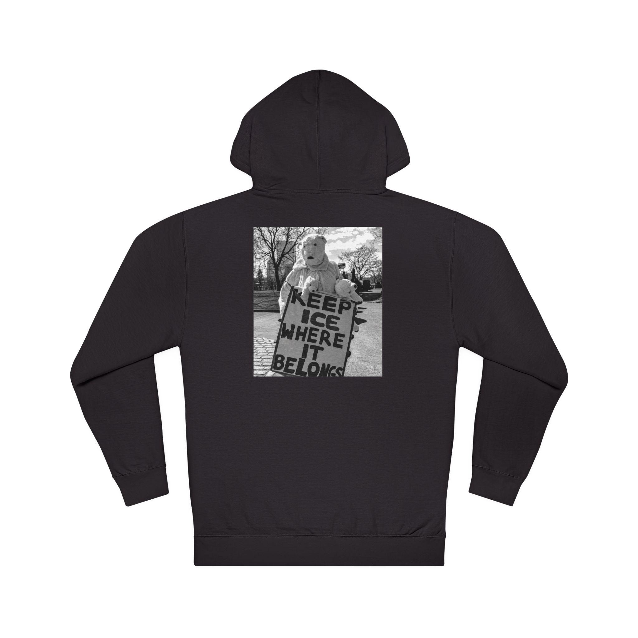 Keep ICE Where It Belongs — Humanitarian Protest Hoodie