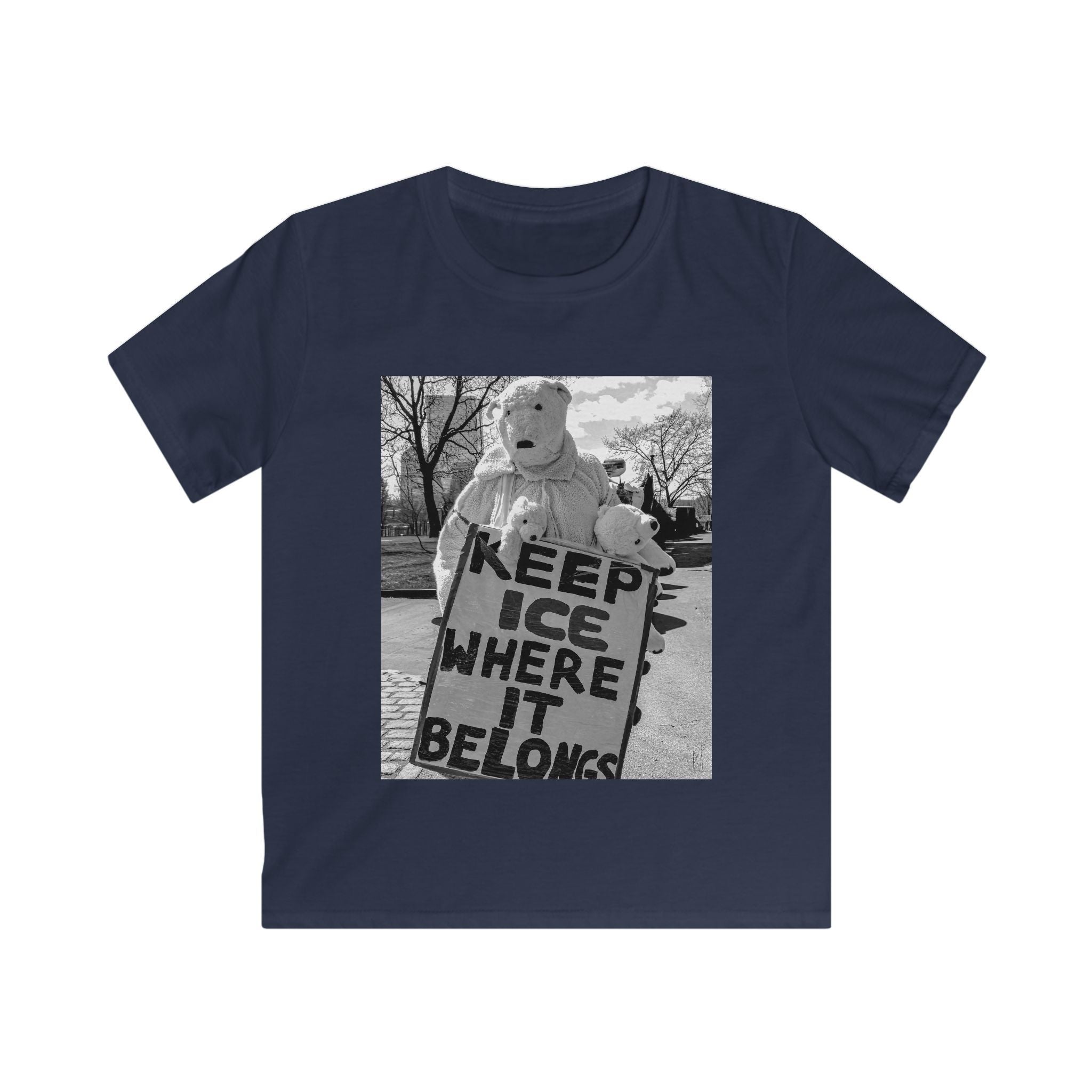 Kids Humanitarian Tee — Keep ICE Where It Belongs