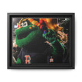 Tessie Boston Mascot Framed Matte Canvas Wall Art
