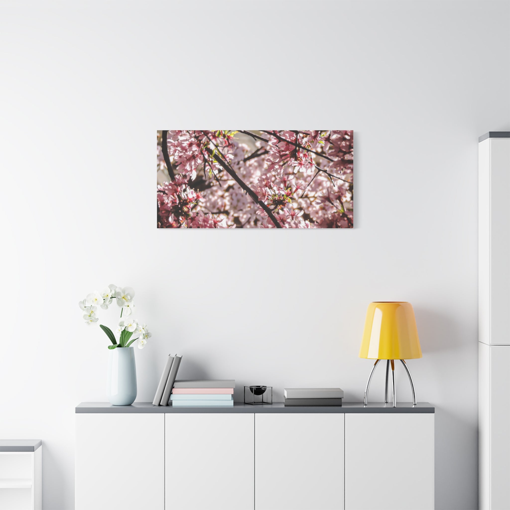 Blossom Cherry Tree Canvas Print – Matte Stretched Wall Art