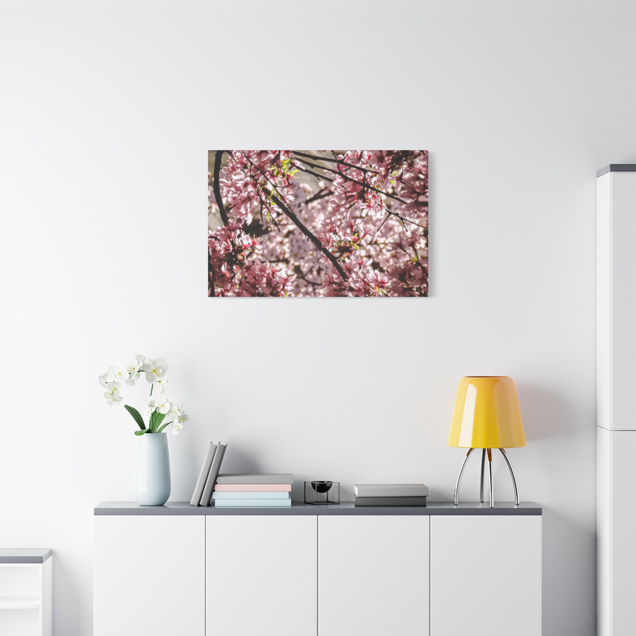 Blossom Cherry Tree Canvas Print – Matte Stretched Wall Art