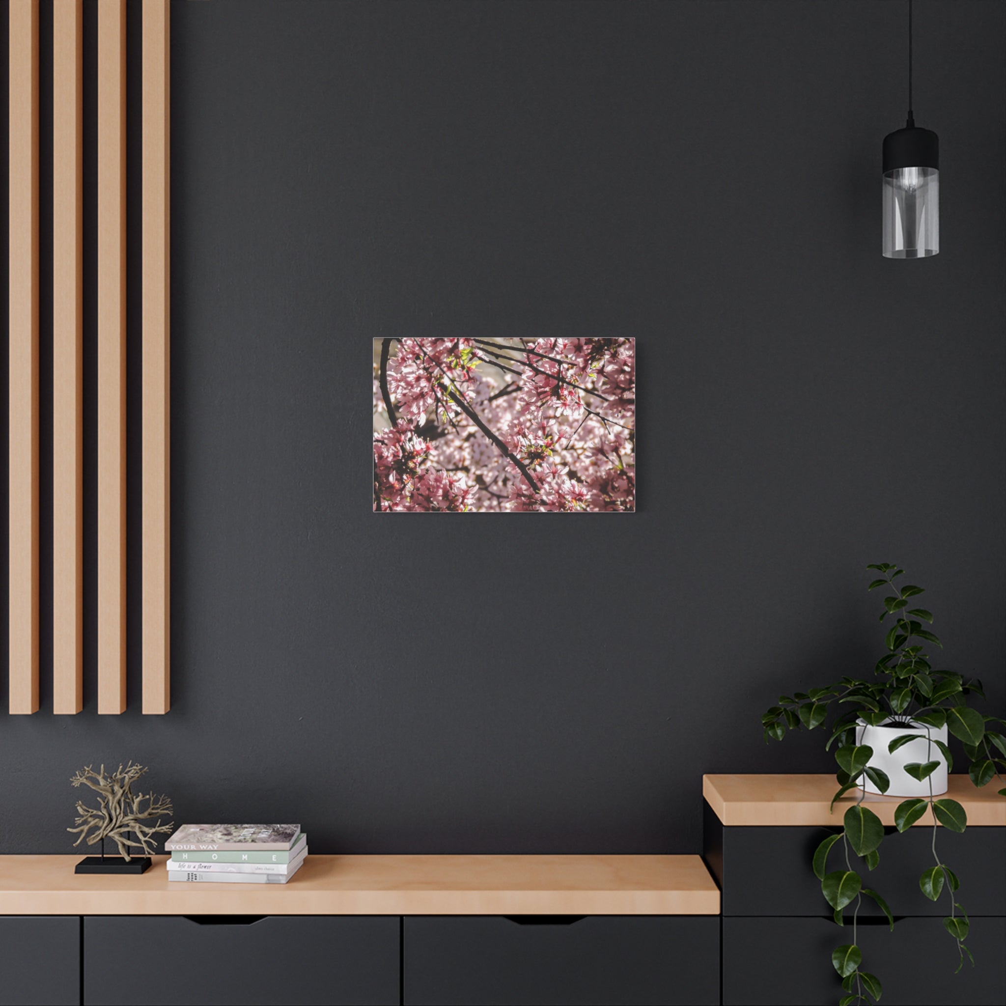 Blossom Cherry Tree Canvas Print – Matte Stretched Wall Art