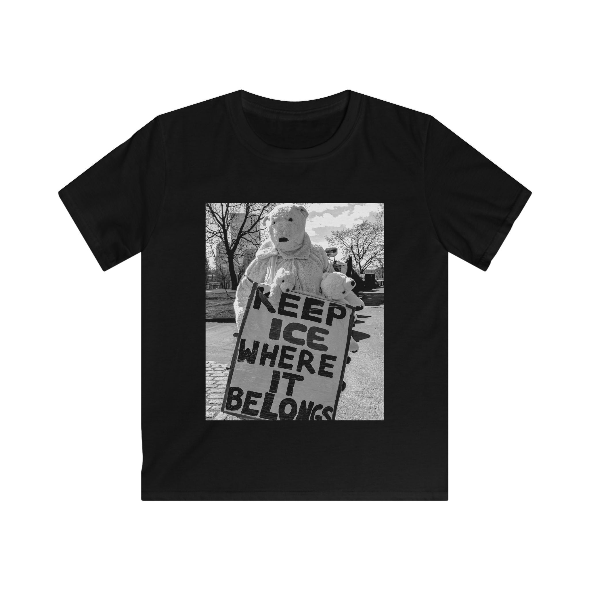 Kids Humanitarian Tee — Keep ICE Where It Belongs