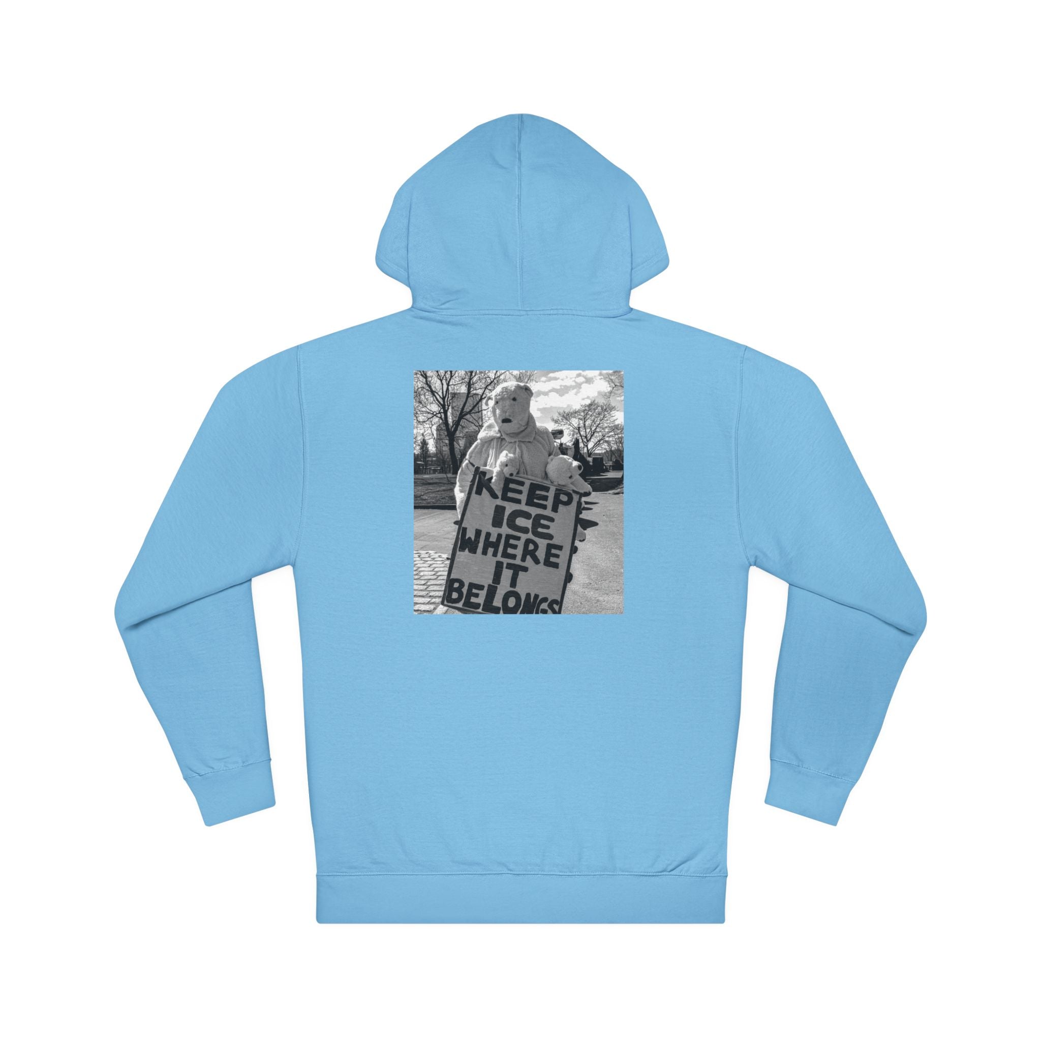 Keep Place Where I Belong Hoodie — The Human Thread Protest Graphic Hoodie