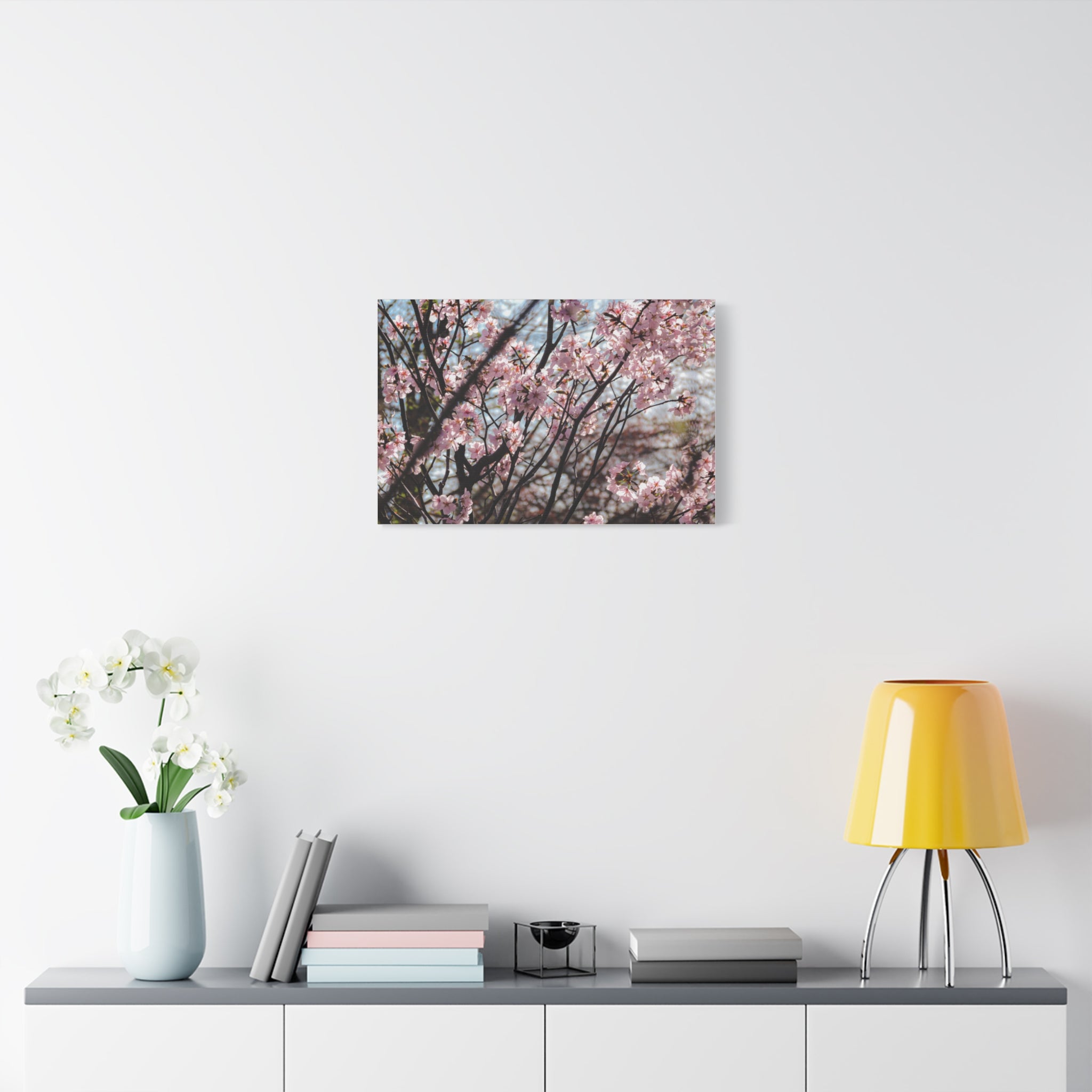 Cherry Blossom Canvas Print — Matte Stretched Wall Art