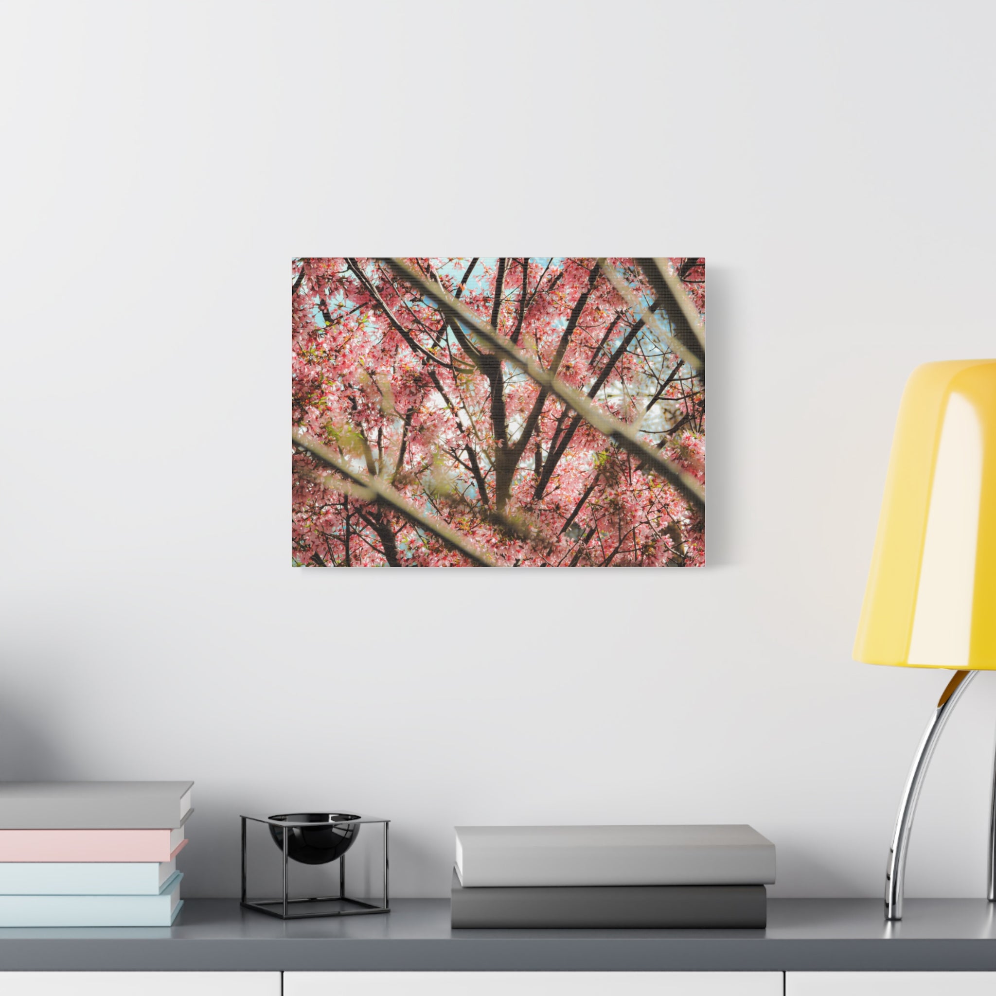 Cherry Blossom Photo Canvas Print — Stretched Matte Wall Art