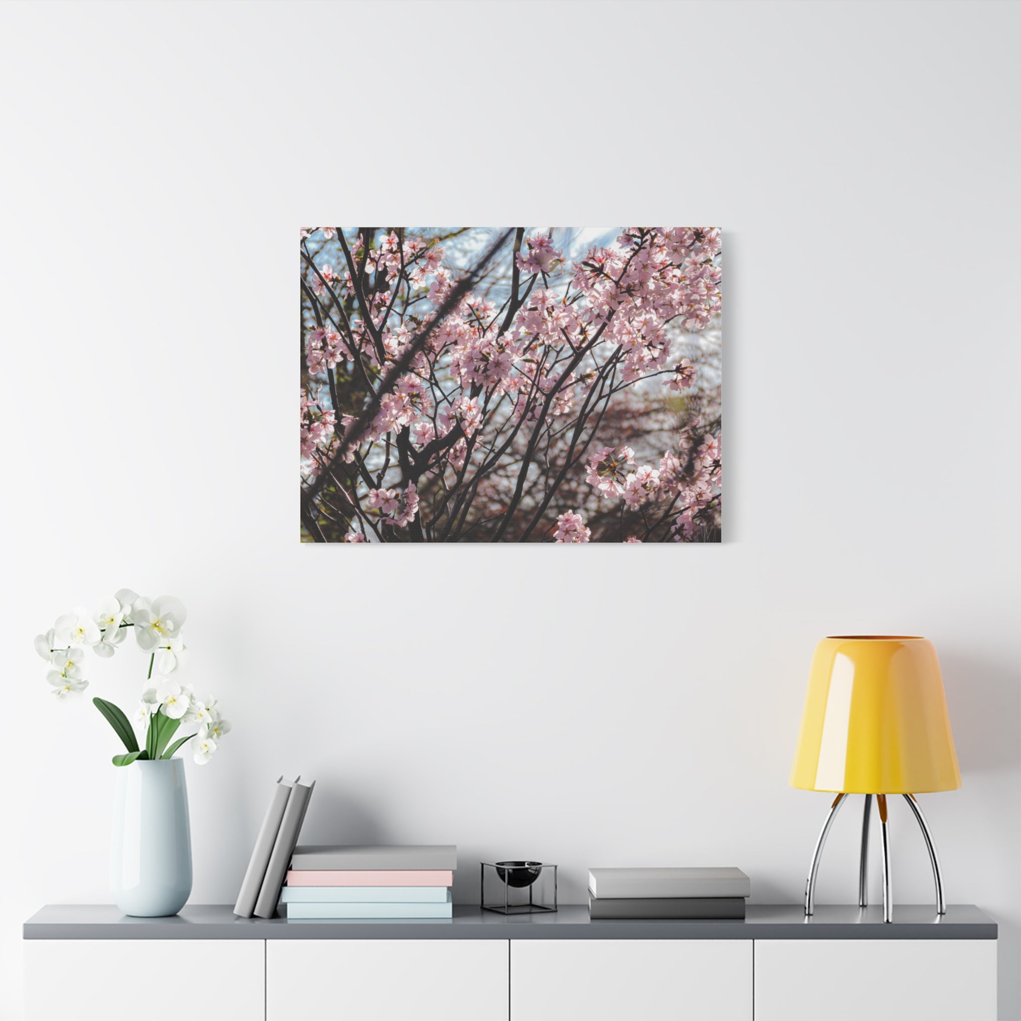 Cherry Blossom Canvas Print — Matte Stretched Wall Art